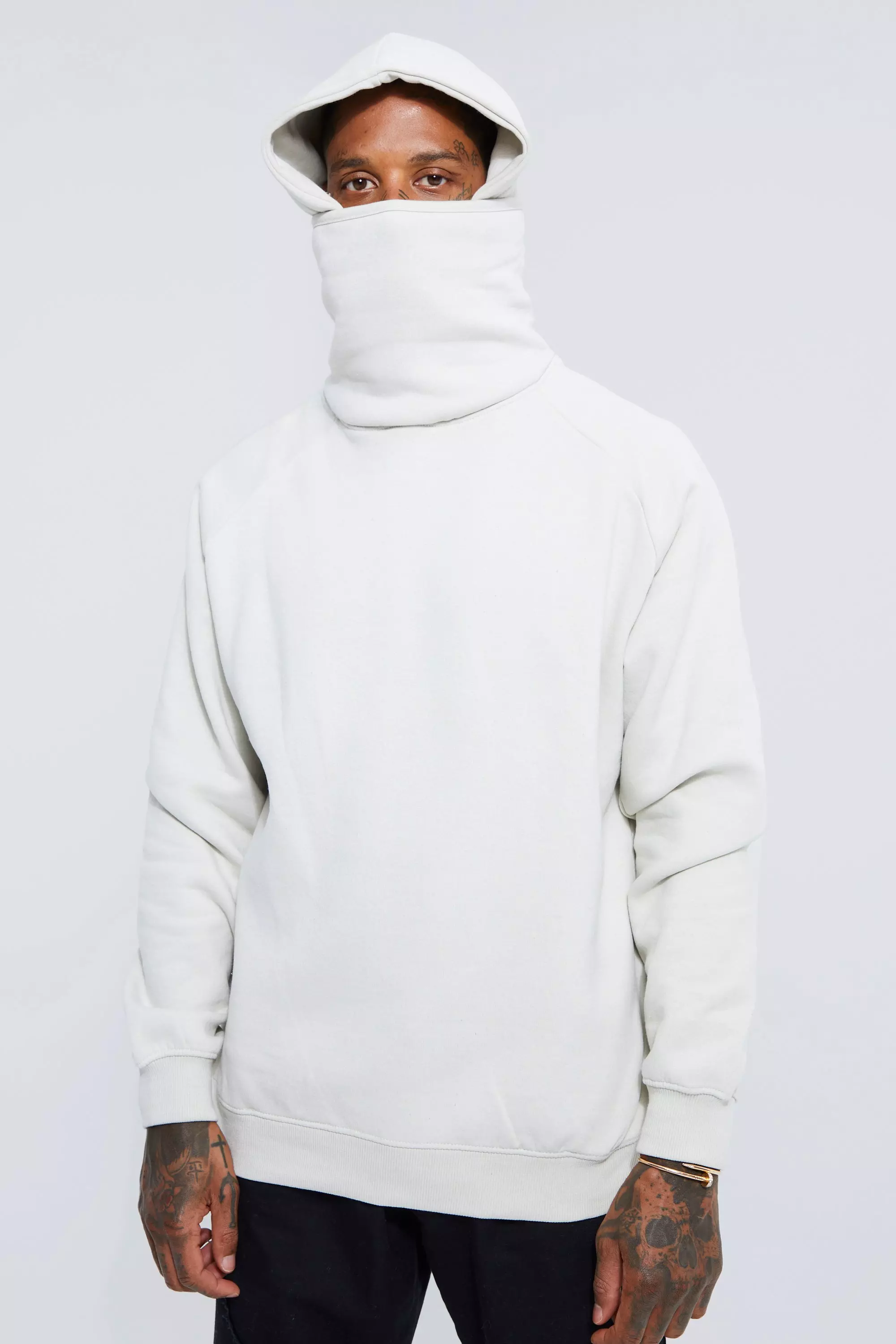 Hoodie with snood asos sale